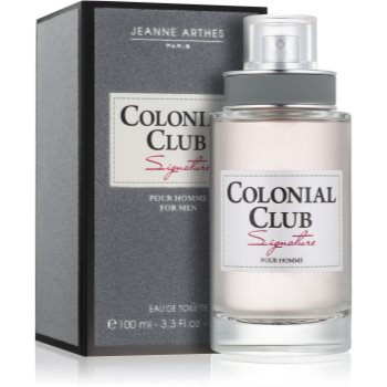 Jeanne Arthes Colonial Club Signature Eau de Toilette pentru bărbați - imagine 3